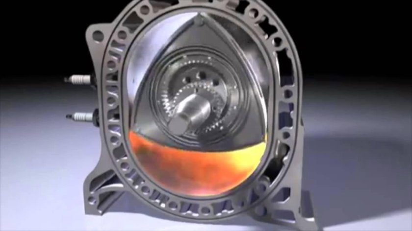 Роторно-поршневой двигатель Ванкеля