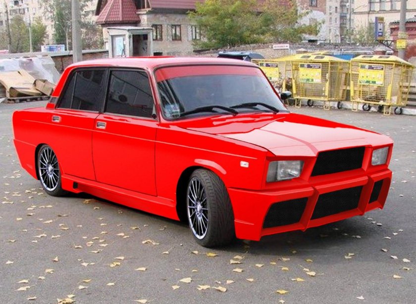 Обвес Файтер 2105