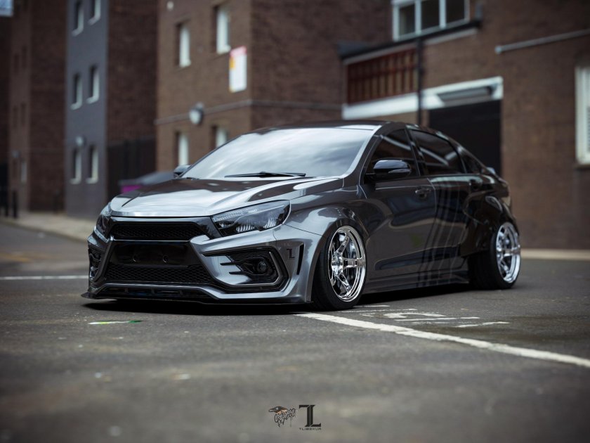 Lada vesta тюнингованная