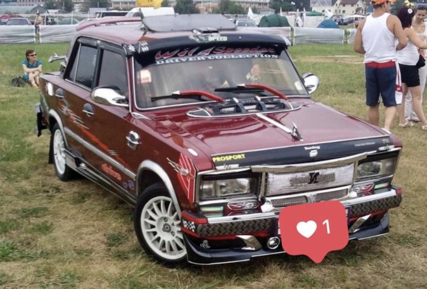 Ваз 2107 обвес колхоз