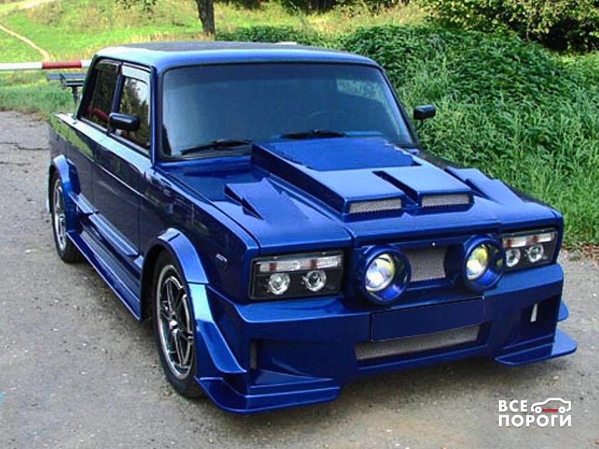 Тюнинговые машины ваз 2107