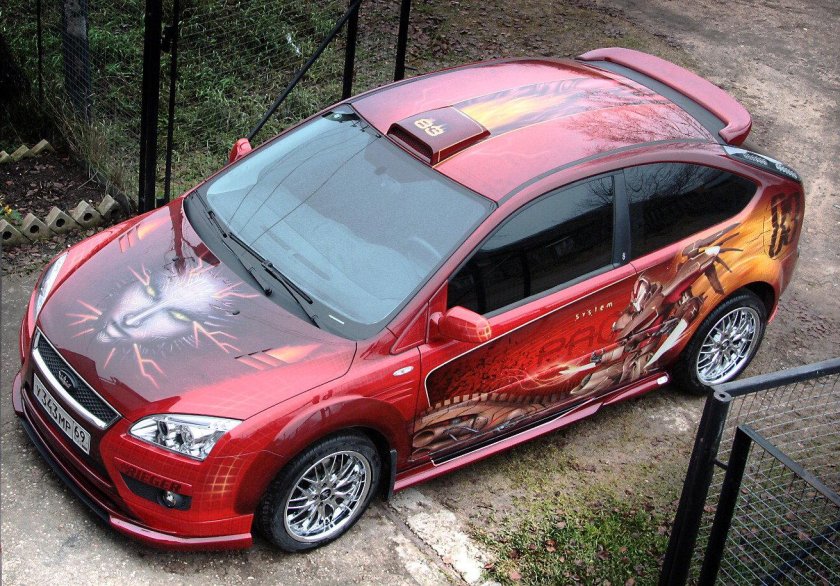 Тюнингованный Ford Focus