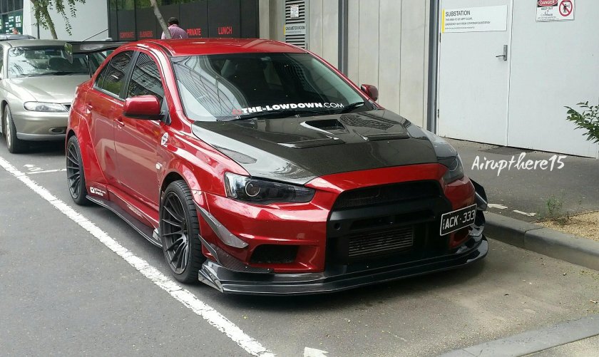 Тюнингованный Лансер 10