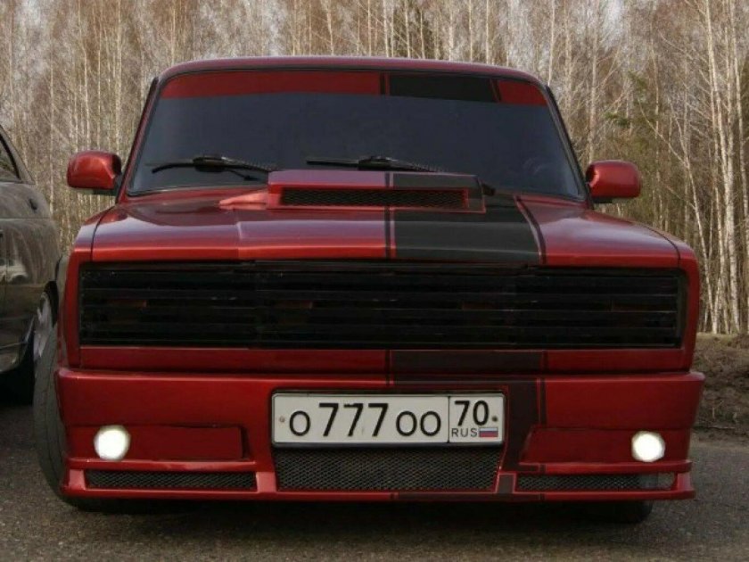 Ваз 2107 протюнингованная