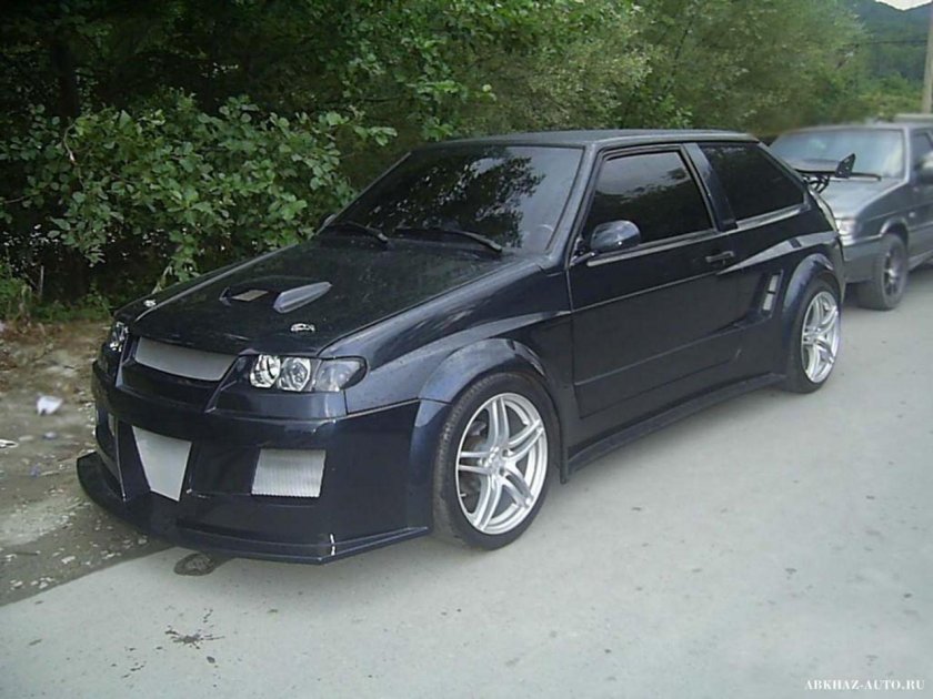 ВАЗ 2113 тюнингованная