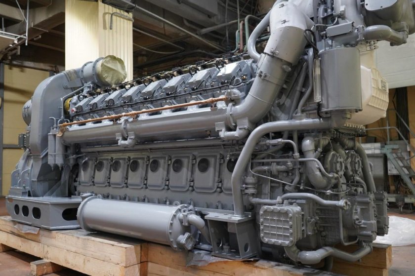 Дизель тепловоза 2тэ116