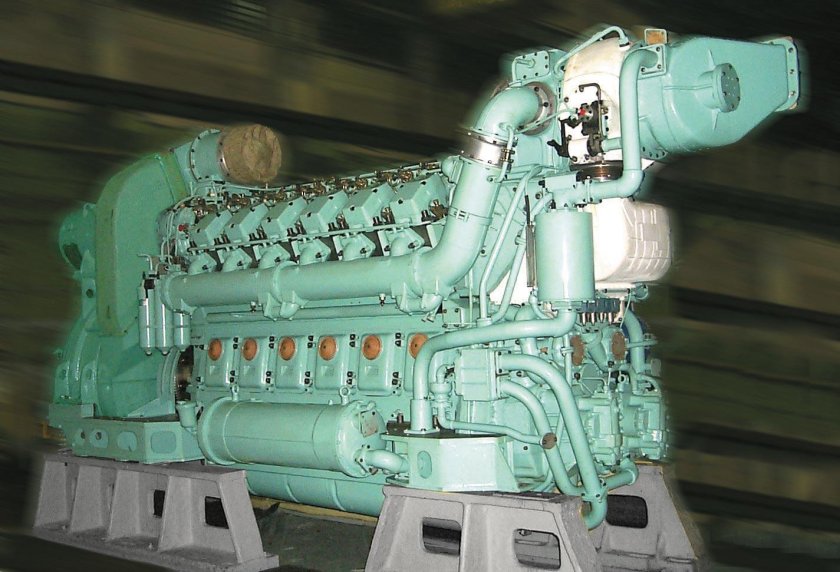 Двигатель Локомотива д49