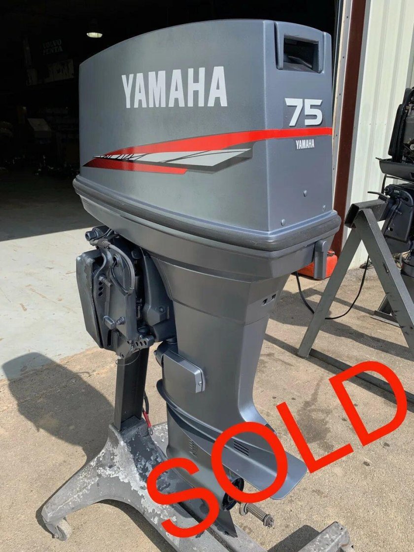 Ямаха 75 Лодочный мотор