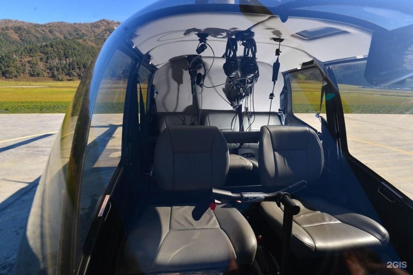 Robinson r22 кабина