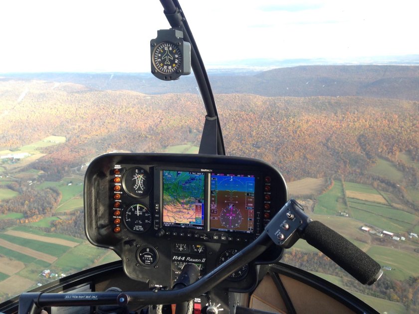 Robinson r66 кабина