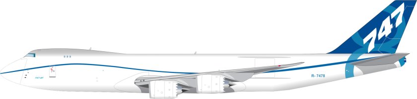 Боинг 747 вид сбоку