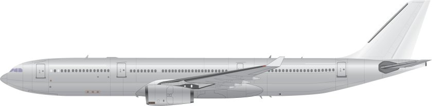 Boeing 737 вид сбоку