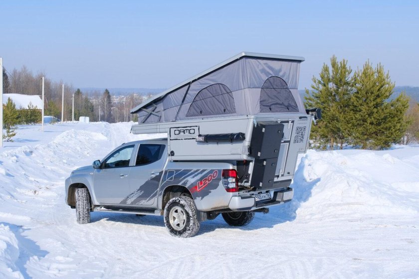 Жилой модуль на пикап пилигрим