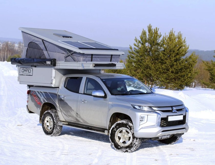 Mitsubishi l200 camper crauler