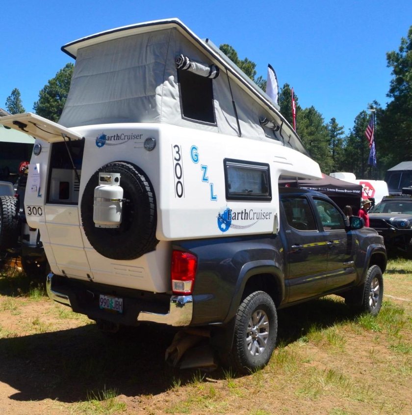 Pickup Camper с подъемной крышей