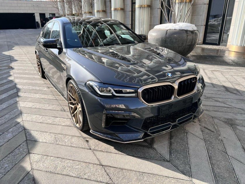 Серая бмв м 5