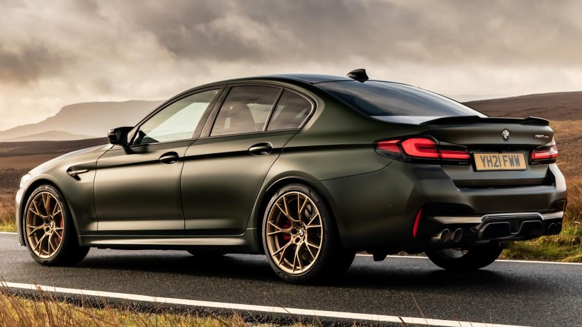BMW m5 Competition 2021 черная