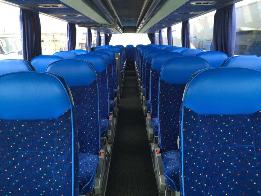 Setra s315 салон
