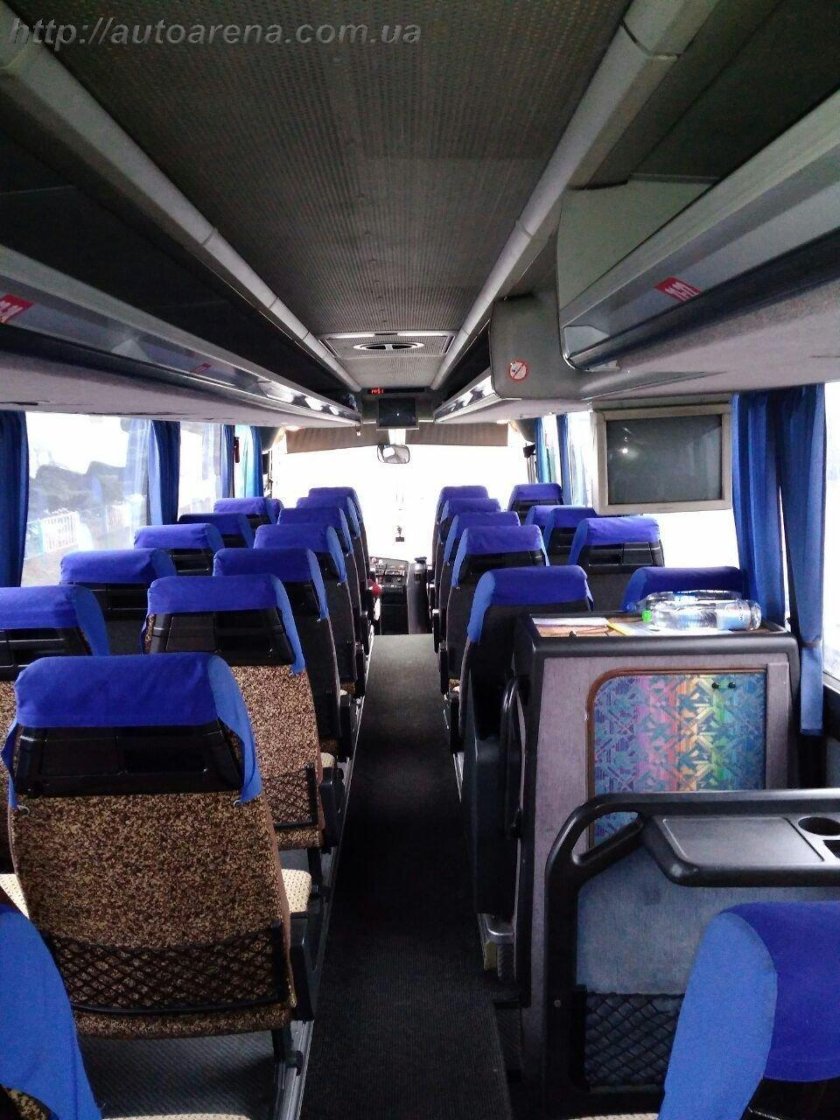 Setra s315 салон