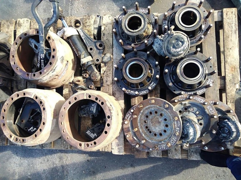 Бортовой редуктор ман ТГА