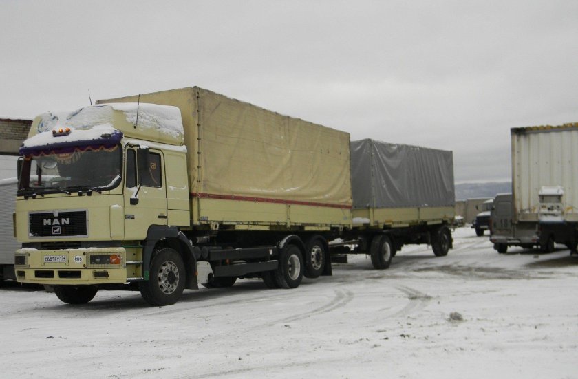 МАЗ ман 646539 полуприцеп
