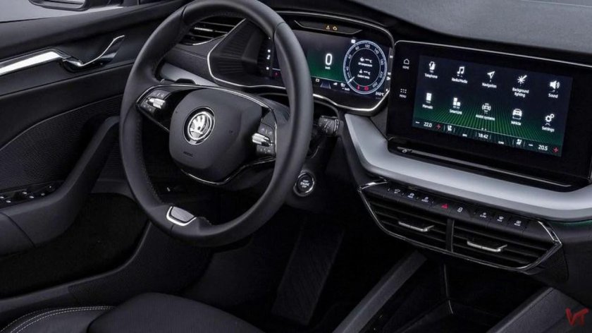 Škoda octavia 2020 салон