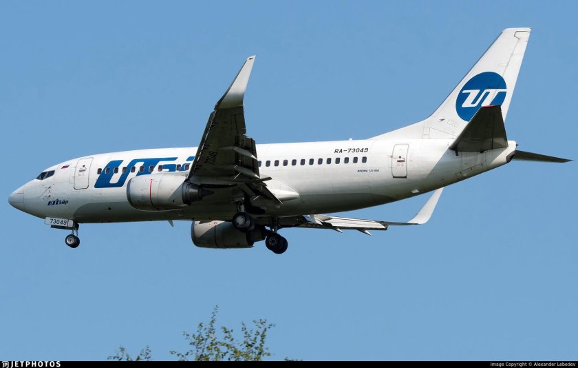 Самолеты ютэйр