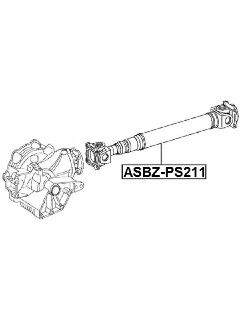 Febest вал карданный