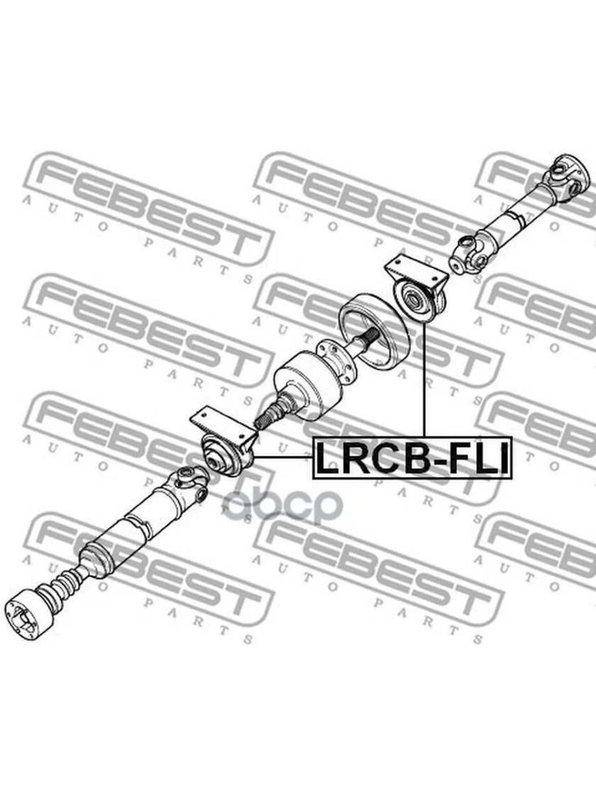 Подвесной подшипник Фрилендер 1