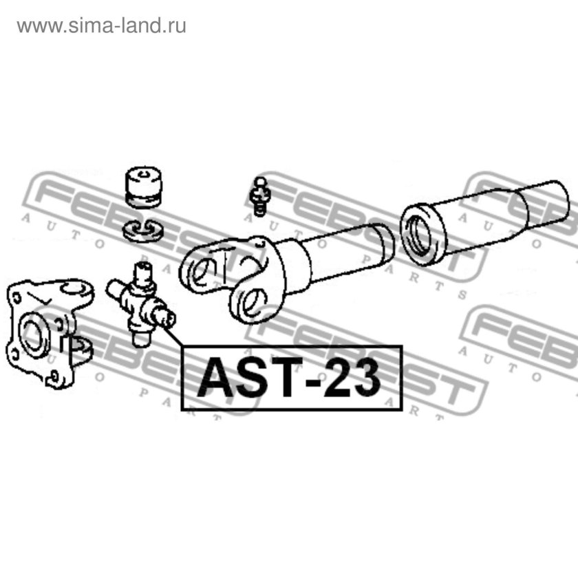 Крестовина FEBEST AST-23