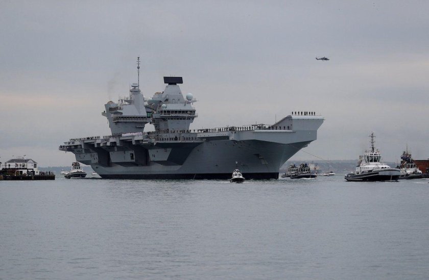 Авианосец королева елизавета