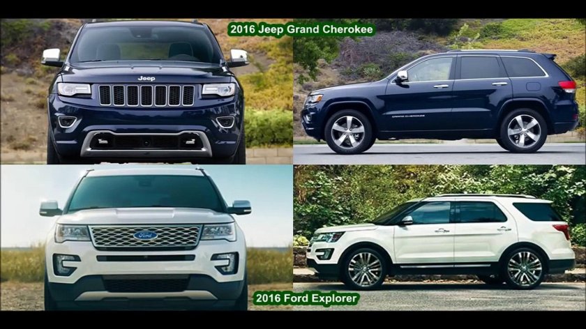 Grand Cherokee vs Ford Explorer