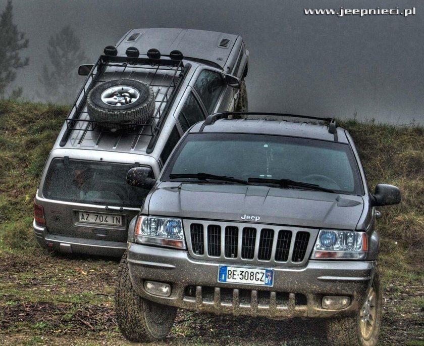 Jeep Grand Cherokee 1996 с кенгурятником