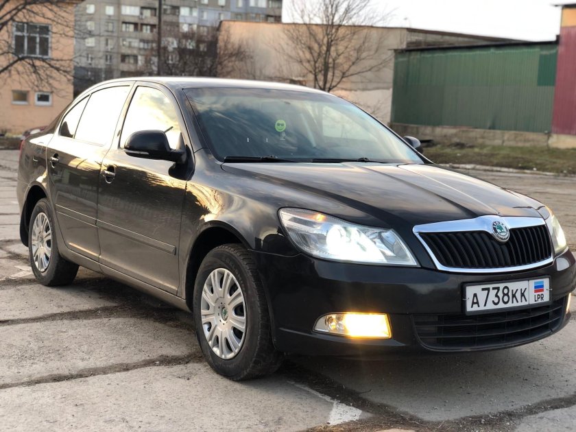 Переделка Октавия а5 в а7