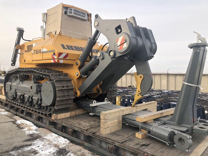 Бульдозер Либхер 734