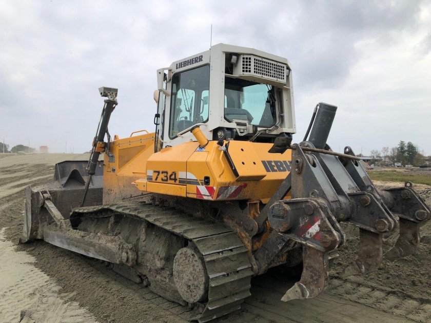 Бульдозер liebherr 734