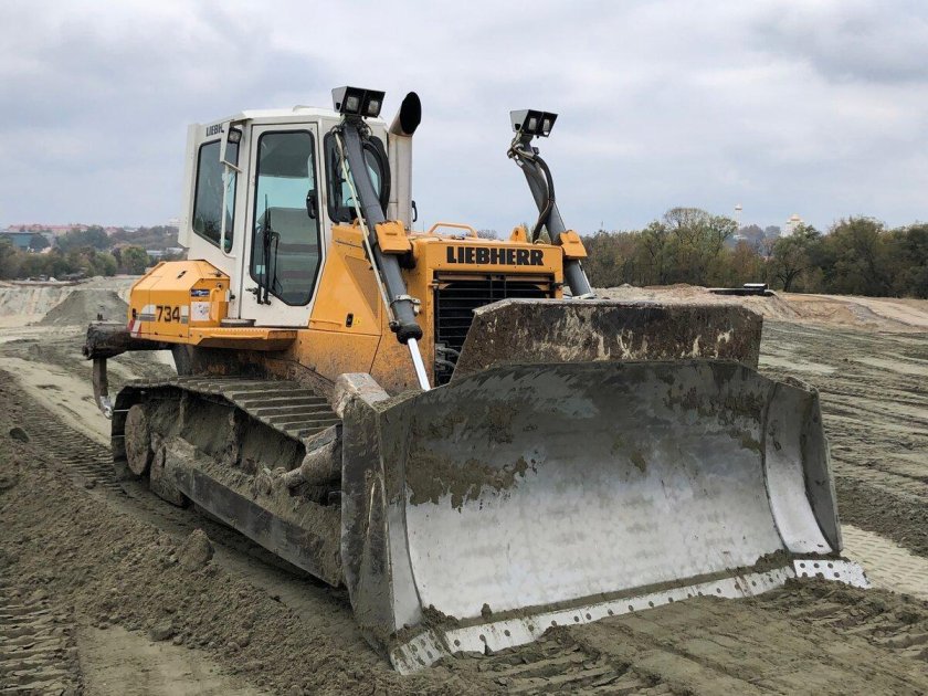 Бульдозер liebherr pr 734