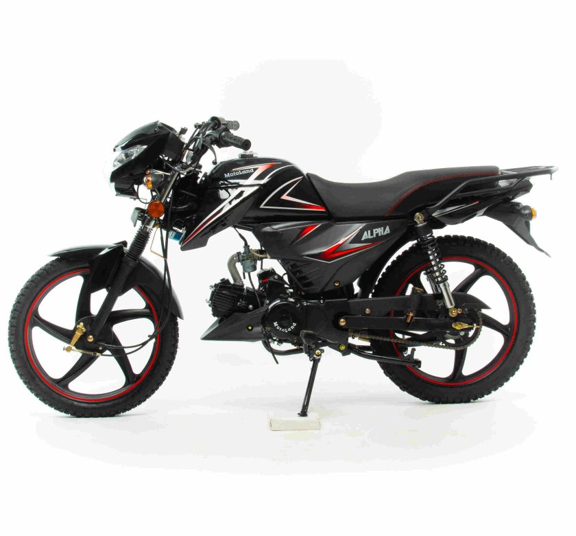 Мопед motoland альфа rf 11 черный