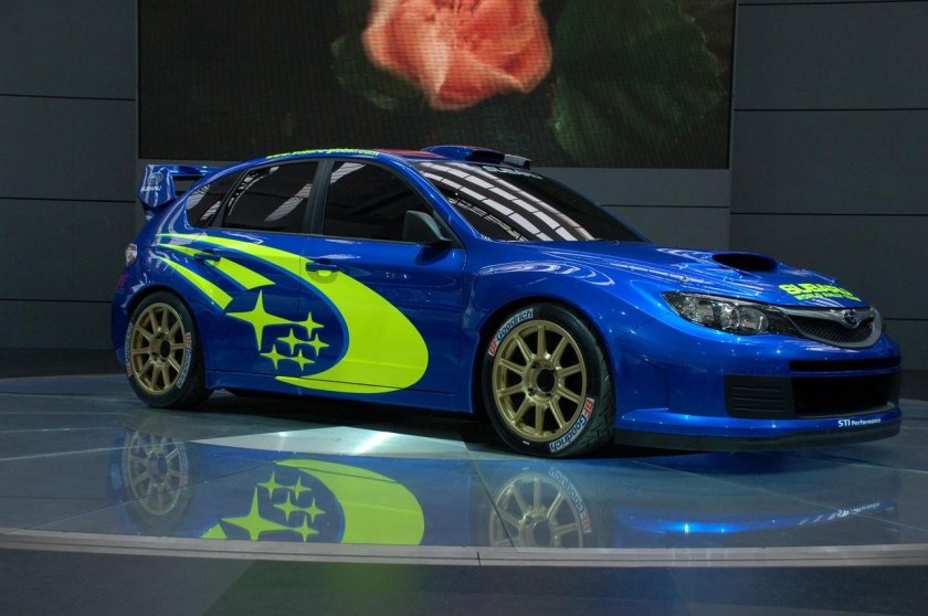 Subaru Impreza WRX STI 2008 винил