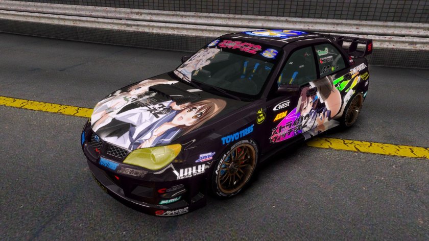 Subaru Impreza дрифт