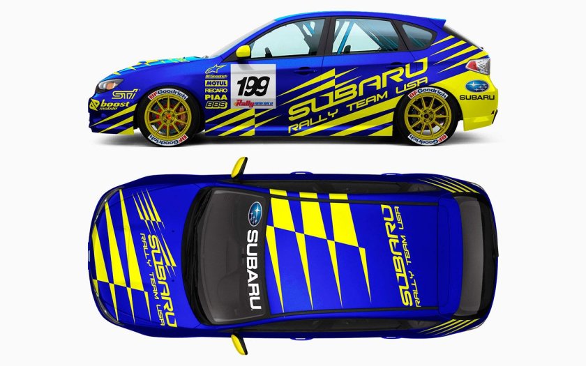 Subaru WRX STI livery
