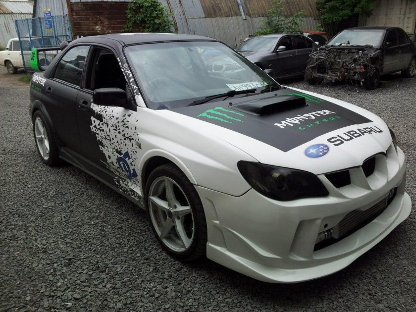Subaru Impreza WRX STI винил