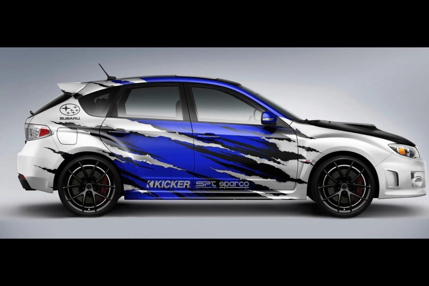 Subaru Impreza WRX STI 3 винил
