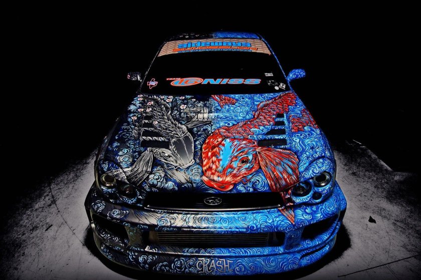 Subaru Impreza WRX STI Aerography