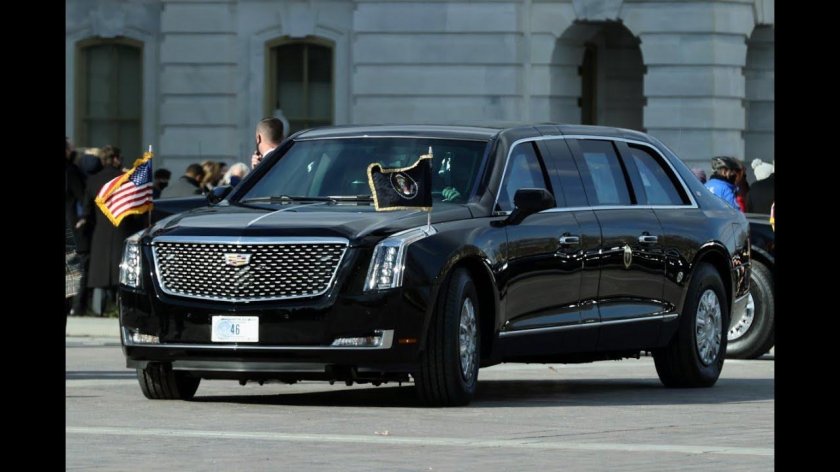 Лимузин Кадиллак Байдена