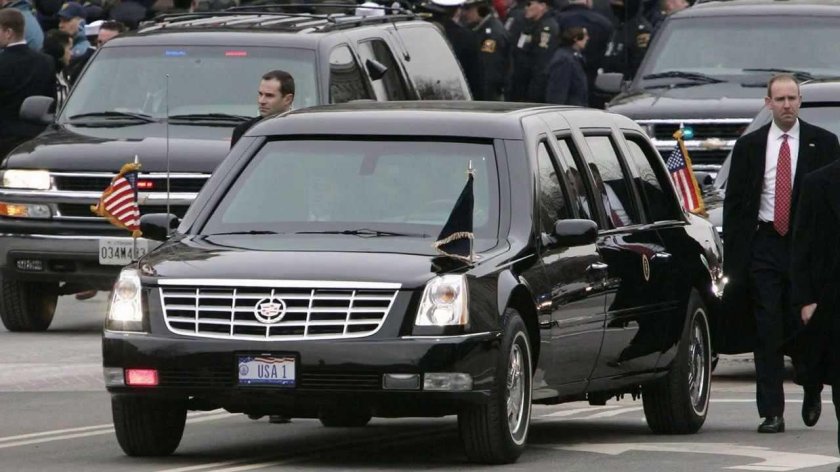 Кортеж Барака Обамы