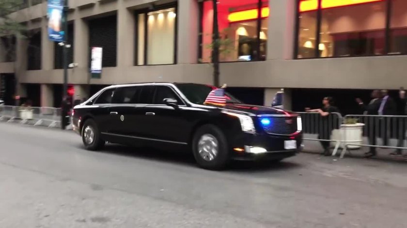 Кадиллак лимузин президента США