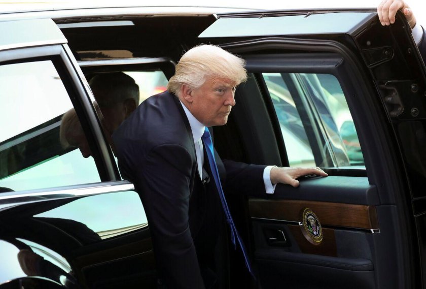 Дональд Трамп Кадиллак