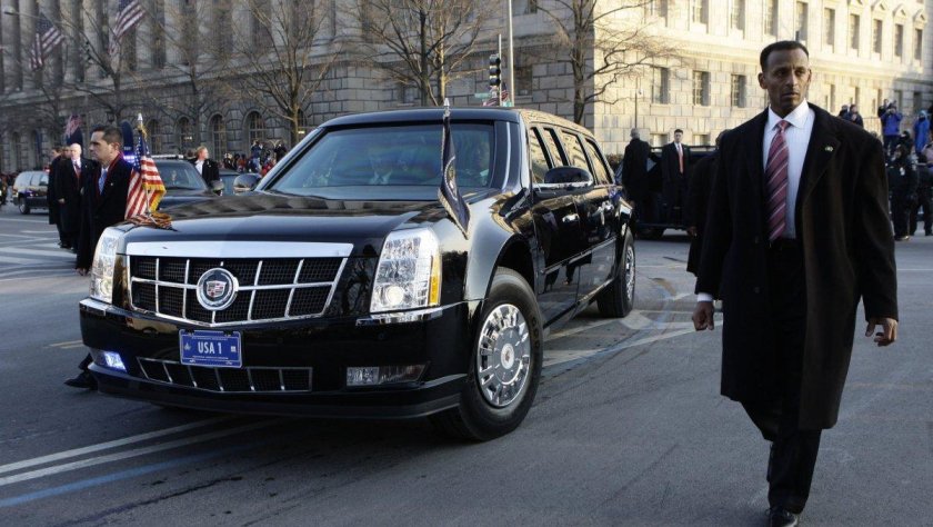Кадиллак лимузин президента США