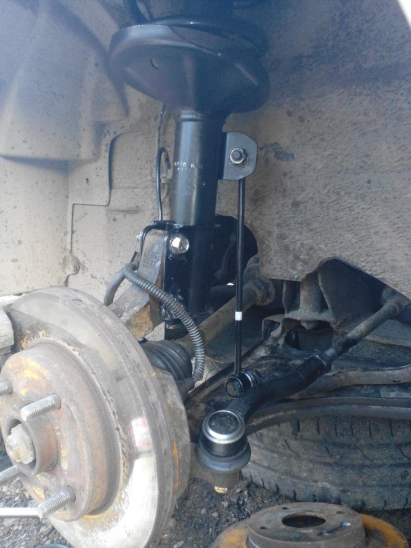 Передняя подвеска хендай акцент